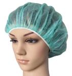 10GSM Nonwoven PP Disposable Round Bouffant Cap for Medical Surgical Nurse