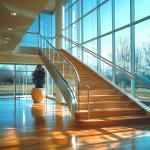 High-Grade Stainless Steel Handrails with 6mm Side Steel Thickness for Glass