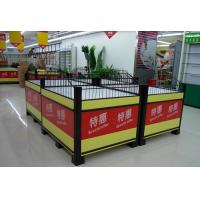 Buy cheap Knockdown Metallic Supermarket Promotion Display Table / Advertising Promotion product