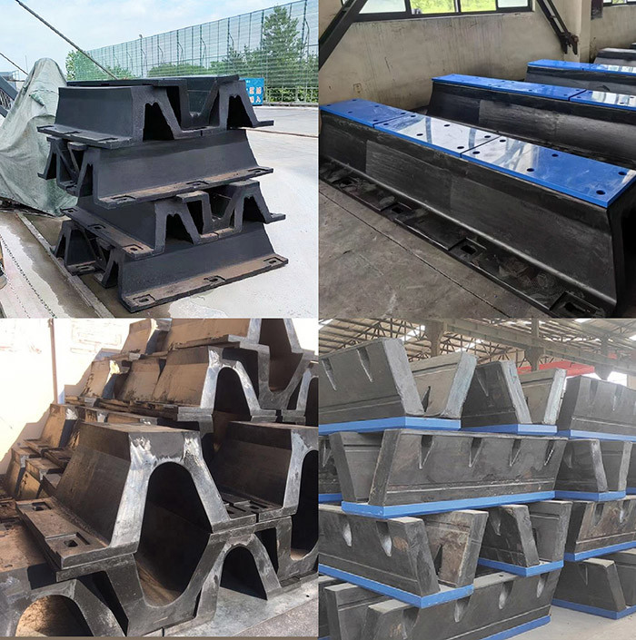 Marine Ship Boat Rubber Fender V Type For Dock Wharf