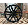 Buy cheap 22 Replica Wheels Black Rims Fits 6lug Yukon Sierra Chevy Tahoe LTZ Silverado from wholesalers