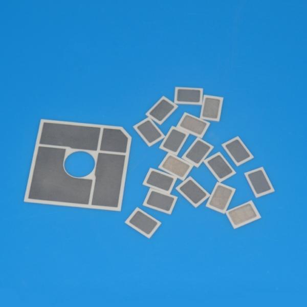 Buy cheap Industrial Grade Insulation Ceramic Shims Square Shape Mo - Mn Base Layer from wholesalers