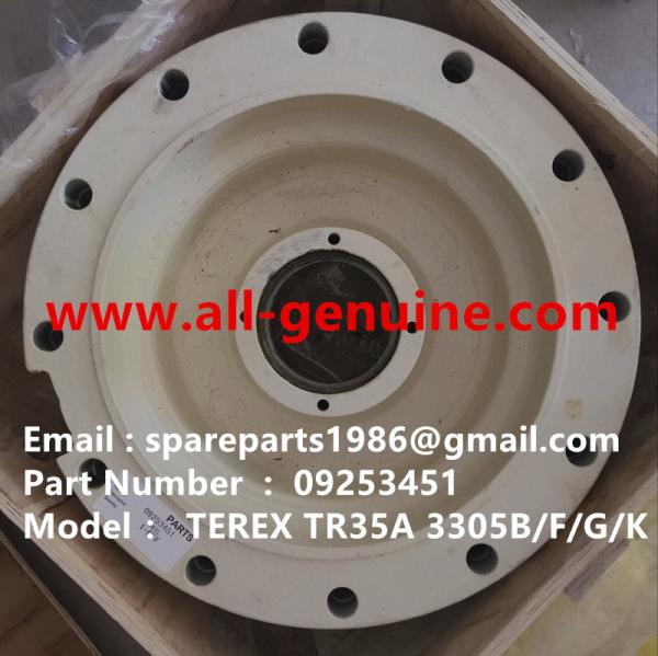 09253451 WHEEL TEREX NHL CUMMINS ALLISON 3303 3305 3307 TR35A TR50 TR60 TR100