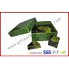 Buy cheap Rectangle Afternoon Tea Chocolate Packaging Box , Handmade Green Chocolate Gift Packaging Boxes from wholesalers