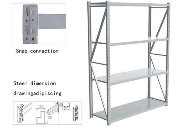 Buy cheap Boltless 3000mm Warehouse Storage Shelving Systems Steel Garage Storage Shelving from wholesalers