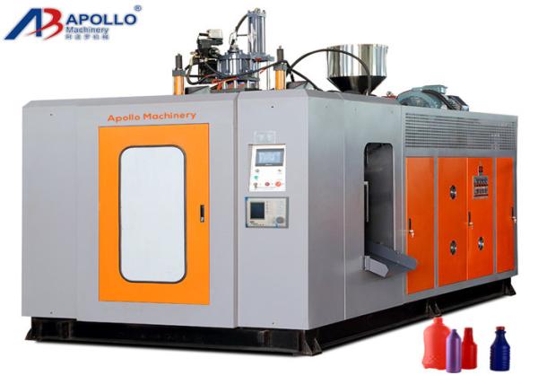 Buy cheap HDPE Plastic Blow Moulding Machine 10L Lubricant Oil Bottle Extrusion Easy Operation from wholesalers