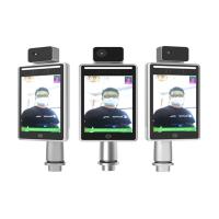 Buy cheap Biometric Face Recognition Temperature Measurement Terminal RoHS / FCC Certified product