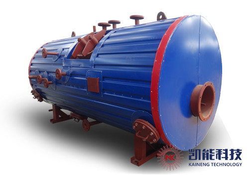 1200KW Gas Engine Exhaust Gas Boiler Horizontal