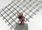 Ginning Weaving Stainless Steel Mesh Decorative Netting Facade For Architectural