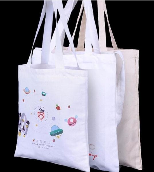 Buy cheap recycle shopping promotional logo printed standard size canvas tote bag,standard size shopping bag,canvas bag tote,fabri from wholesalers