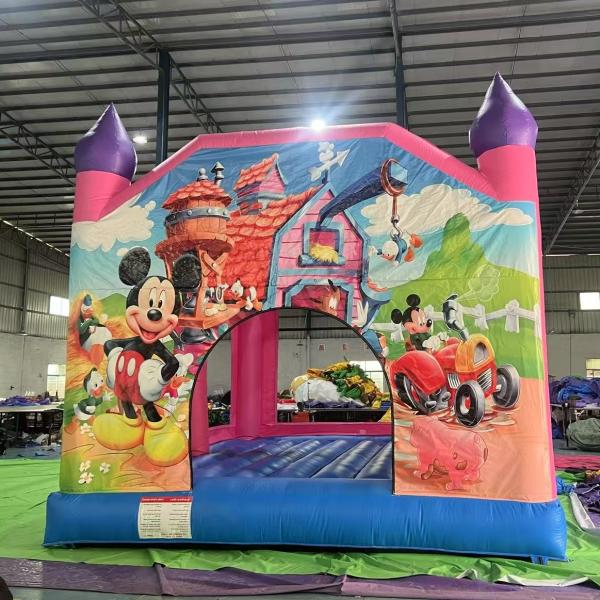 Buy cheap Commercial Inflatable Bouncer House Mickey Mouse Inflatable Jump Bouncy Castle Bounce House for Adult Kids Party from wholesalers