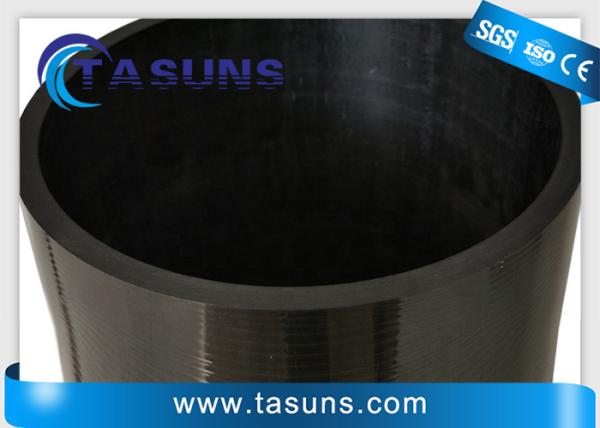 Buy cheap Up to 600mm ID Roll Wrapped Large Diameter Carbon Fiber Round Tube Aerospace from wholesalers