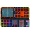 Buy cheap PVC Outer Cover Soft Indoor Playground , UV protection Jump Off Trampoline Park from wholesalers
