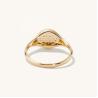 Buy cheap OEM ODM Mens 14K Gold Signet Ring Women'S Zircon Gold Ring Customized from wholesalers