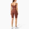 Buy cheap High Waist 210 gsm Ribbed Yoga Activewear Sets Workout Shorts Gym Fitness Set from wholesalers