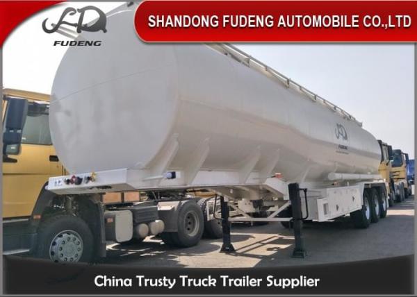 Buy cheap 2 Compartments Tanker Lorry Fuel Tanker Semi Trailer For Oil Diesel Petrol from wholesalers