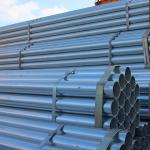 Hot Dip Gi Seamless Galvanized Round Steel Pipe ASTM A106 Sch 40 ERW GI Iron
