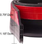 1M Internal Soundproof Door Sweep Weather Stripping ODM OEM