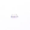 Buy cheap UK fashion body jewelry 16G star zircon piercing custom lip rings from wholesalers