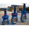 Buy cheap PN10 GM Sealing GGG40 API Manual Knife Gate Valve from wholesalers