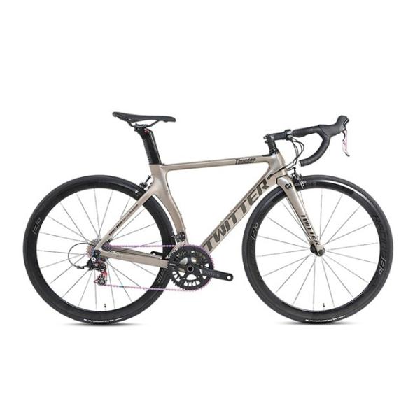 Buy cheap ROHS Certified Carbon Fiber Road Bike , T800 Carbon Fiber Bike Aluminum Alloy Wheelsets from wholesalers