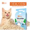 Buy cheap 6L Plant Tofu Litter Sand Degradable No Odor Cat Litter Eco Friendly from wholesalers