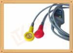 2 Lead Ecg Lead Cable FTC-3 DB9 Pin With Accurate Measurement , Non - Toxic
