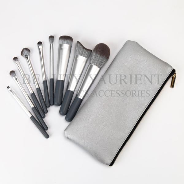 Buy cheap Luxury Matte Surface 9pcs High End Makeup Brush Kit Private Label Eco Friendly from wholesalers
