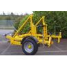 Buy cheap Multifunctional Drum Trailer Cable Wire Reel Trailer ABS Anti Lock Brake from wholesalers