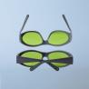Buy cheap OD7+ 1064nm Laser Safety Glasses Polycarbonate Green Lens 55 Frame from wholesalers