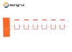 IP54 Automatic Boom Barrier Gate , 24VDC Car Park Boom Gate