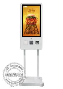 China 16.7M 32 Capacitive Touch Screen Self Payment Kiosk With Web Camera on sale