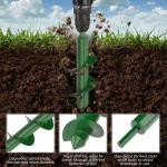 Custom Garden Earth Auger Screw Flower Planting Hole Digger with 2.000kg Gross