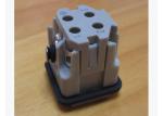 Single Cavity Electronics Injection Molding For IP67 Four Pins Square Male