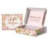 Buy cheap Custom Printed Mailer Box Pink Personalized Cosmetics Mailing Packaging Boxes Thank You Gift Wrap Cardboard from wholesalers