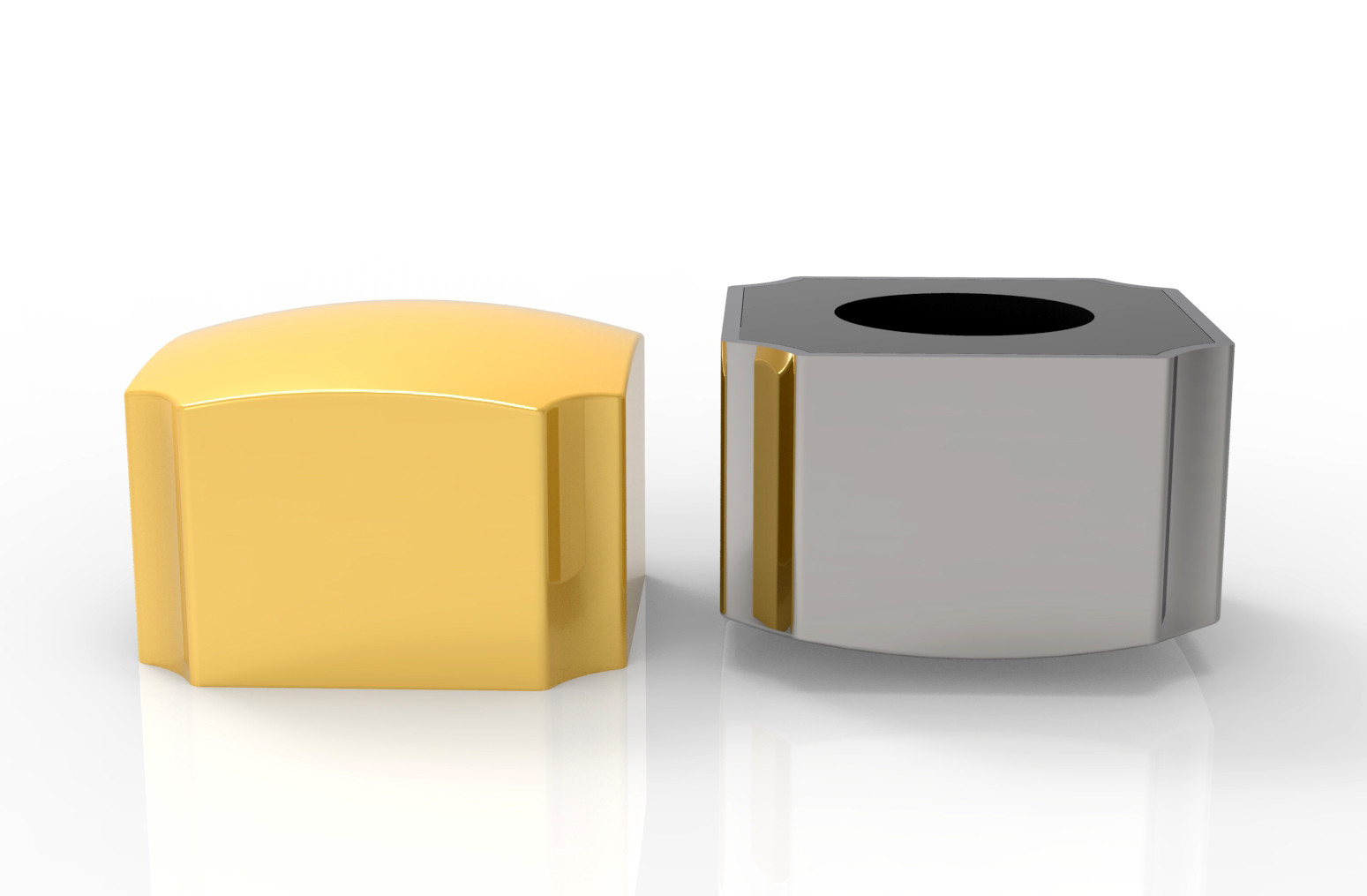 OEM ODM Zamak Perfume Caps Matte Surface Electroplating Process