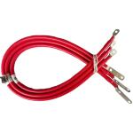 EV15E automotive wire harness red 550mm UL94-V0 heat shrinkable tube