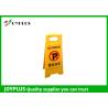 Buy cheap Light Weight Portable No Parking Signs , Folding Floor Signs PP Material from wholesalers
