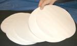 0.65 - 0.75mm Ashless Filter Paper Sheets Lab Grade Long Term Filtration