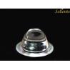 Buy cheap High Transmittance Glass LED Optical Lens With Metal Holder 45 Degree from wholesalers