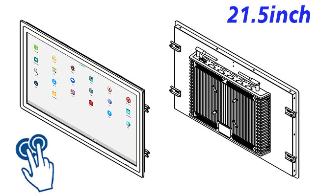 21.5-Inch High-Performance Android Touch Screen for Smart City Applications and Public Terminals