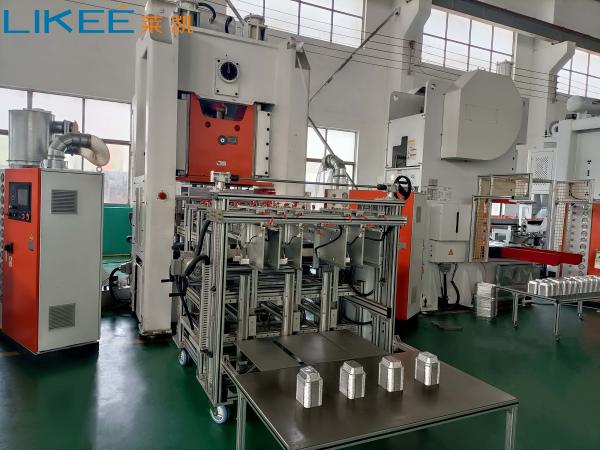 Buy cheap Customizable H Frame Electric Aluminum Foil Tray Making Machine from wholesalers
