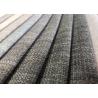 Buy cheap Waterproof Gray Linen Upholstery Fabric Polyester Blend from wholesalers
