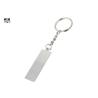 Buy cheap Rectangle Shape Stainless Steel Keyring For Printed Logo And Epoxy from wholesalers