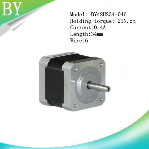 Buy cheap NEMA17 BY42HS34-046 21N.cm 0.4A Hybrid stepping motor from wholesalers