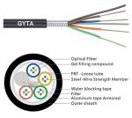 Aerial/Duct armored GYTA Outdoor Fiber Optic Cable 2-288 cores
