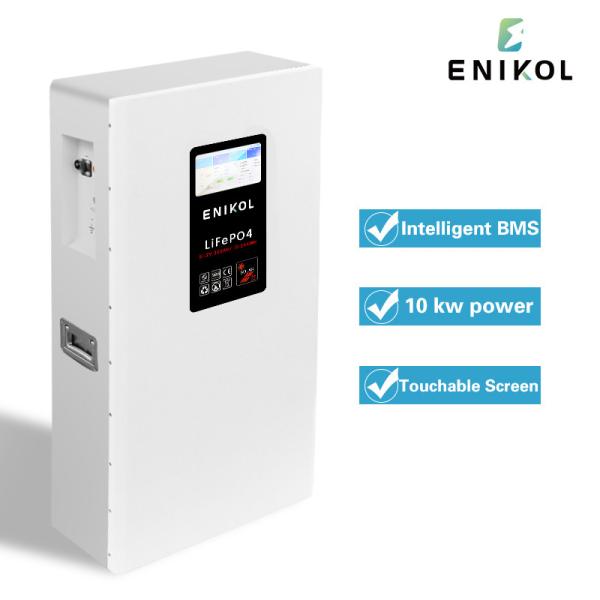 Buy cheap 48V Lithium Battery 15KWH 51.2V 300Ah Wall Mounted LiFePO4 Battery With Touchable Screen from wholesalers