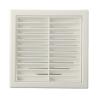 Buy cheap Square Hotel ABS Plastic Ceiling Wall Mount Exhaust Fan Outlet Inlet Air Duct Grille from wholesalers