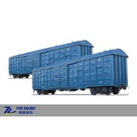 Buy cheap 120 km/h Rainproof Covered Railway Box Wagon 145 Cubic Meter Railroad Boxcar product