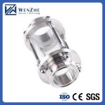 Sanitary Stainless Steel 304/316 Pipe Fittings Tri Clamp Straight Tubular Sight